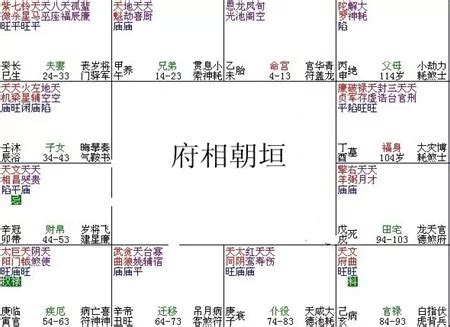 府相朝垣意思|紫微斗數富貴格局——府相朝垣格